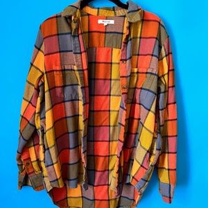 Madewell oversized flannel